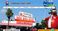 Desktop Screenshot of gulfstreammotorcredit.com